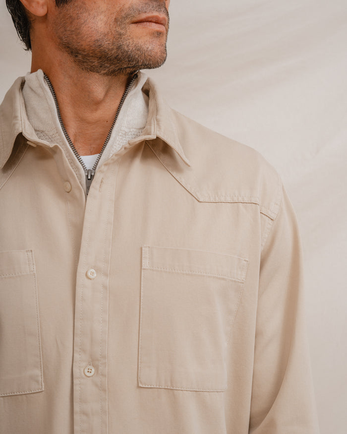 SOBRECAMISA BEIGE
