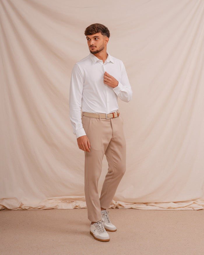 CAMISA ELÁSTICA BLANCA