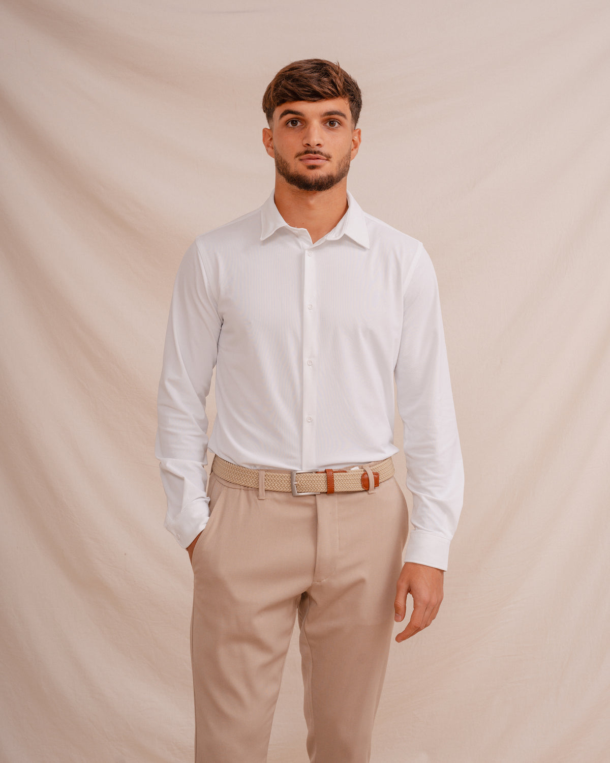 CAMISA ELÁSTICA BRANCA