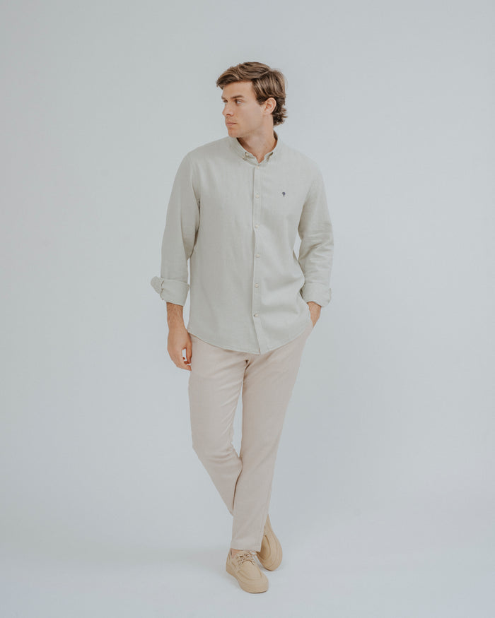 CAMISA LINHO VERDE