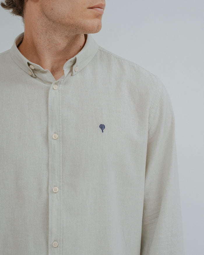 CAMISA LINHO VERDE
