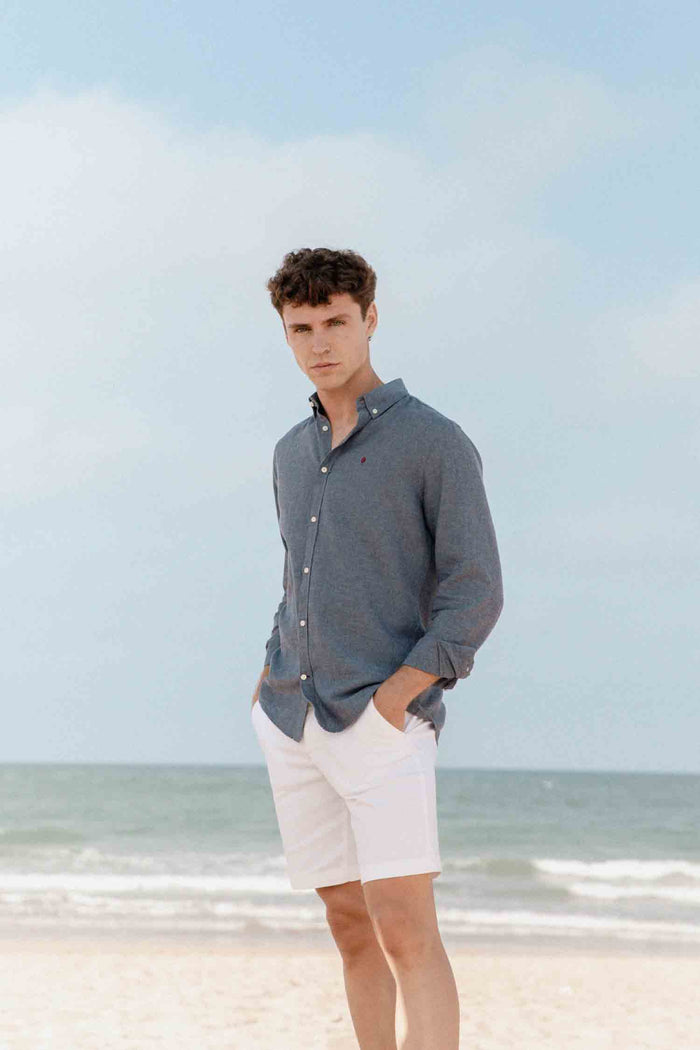 BERMUDA CHINO BLANCA