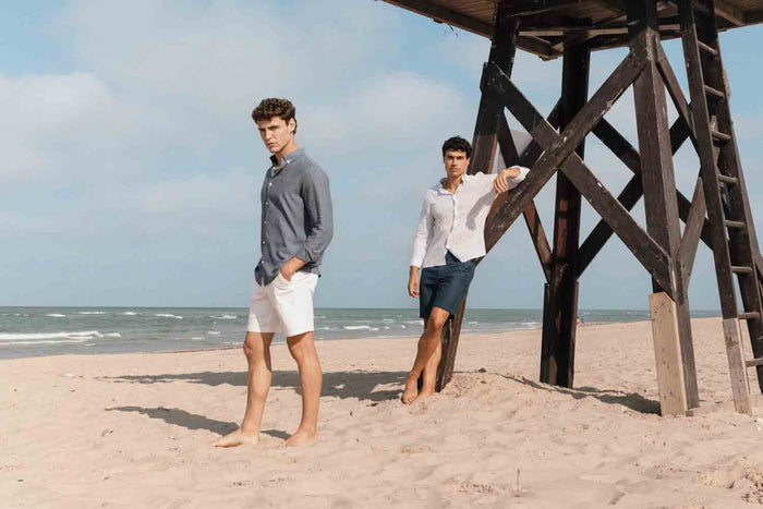 BERMUDA CHINO BLANCA