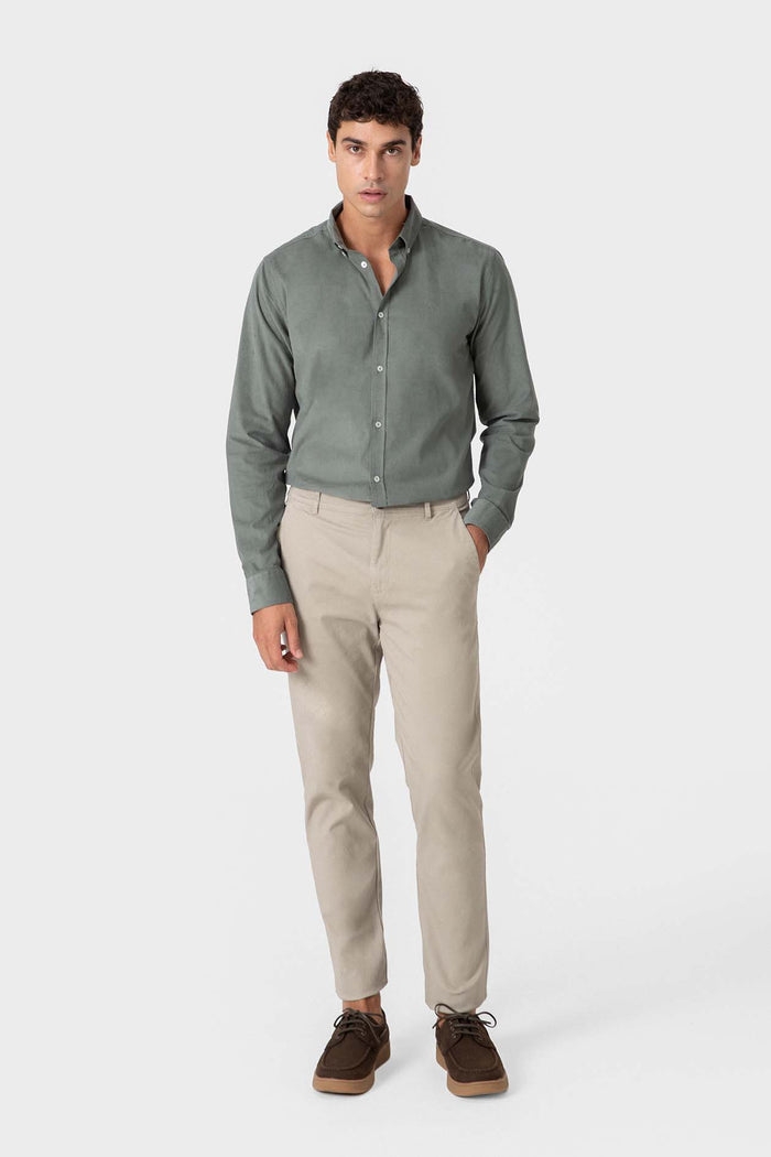 CAMISA MICROPANA VERDE