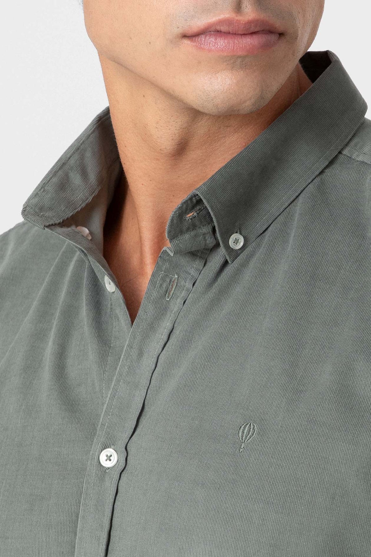 CAMISA MICROPANA VERDE