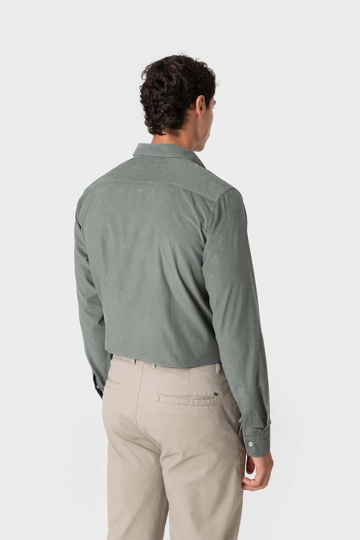 CAMISA MICROPANA VERDE