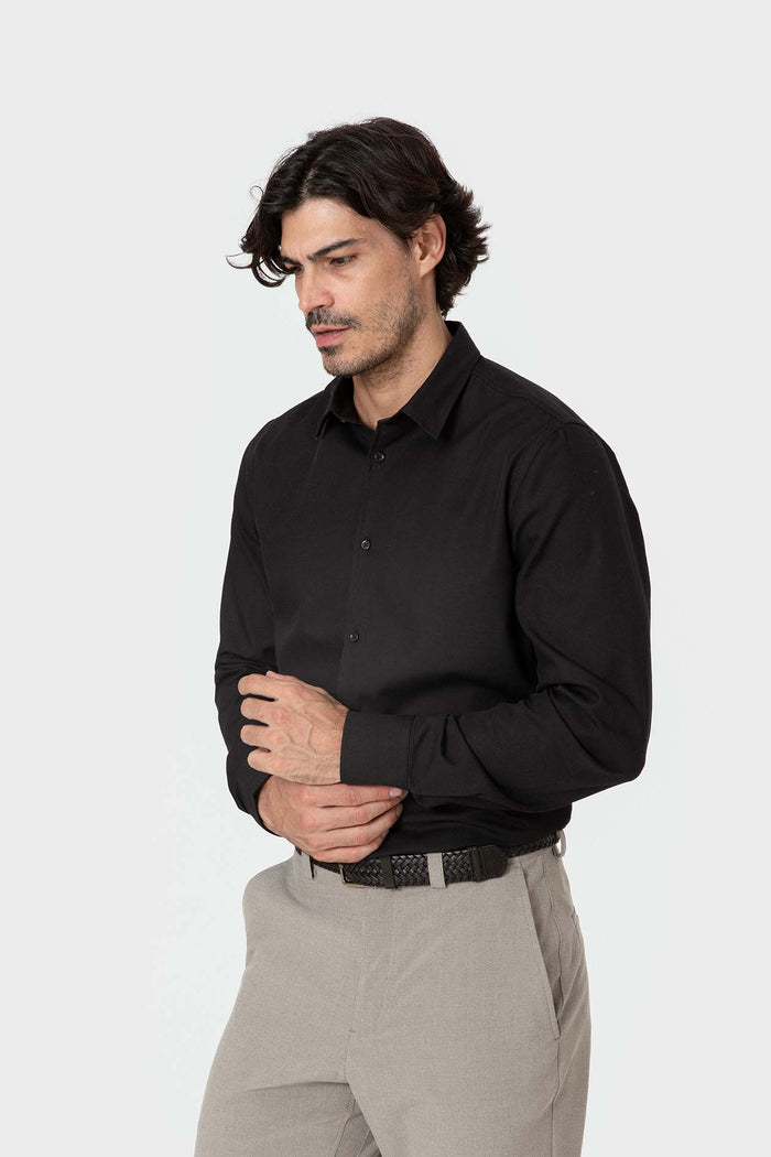 CAMISA VESTIR NEGRA