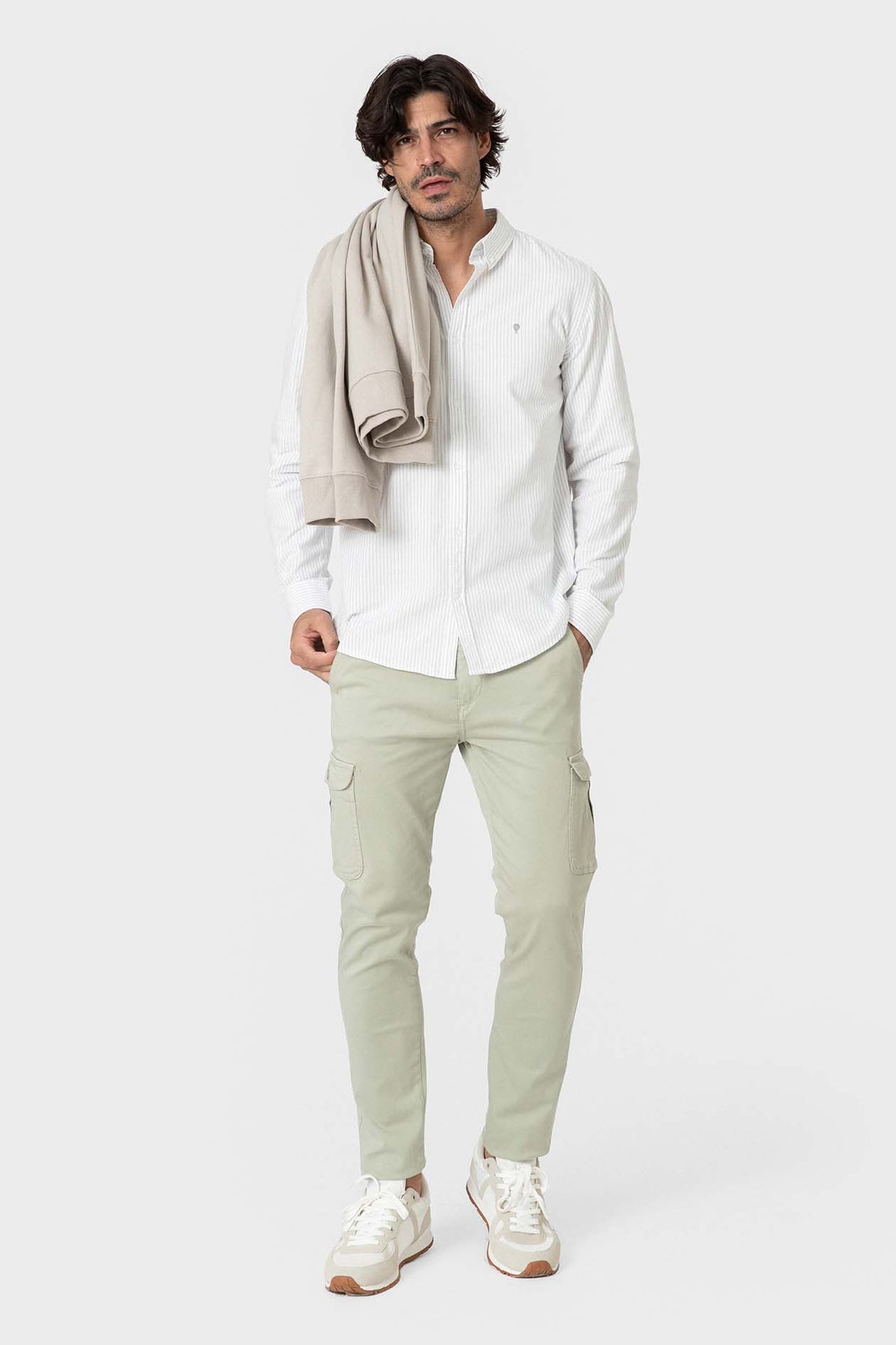 CAMISA OXFORD RAYAS