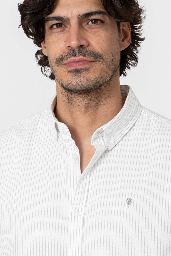 CAMISA OXFORD RAYAS