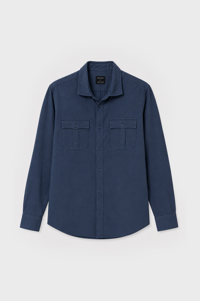 SOBRECAMISA AZUL