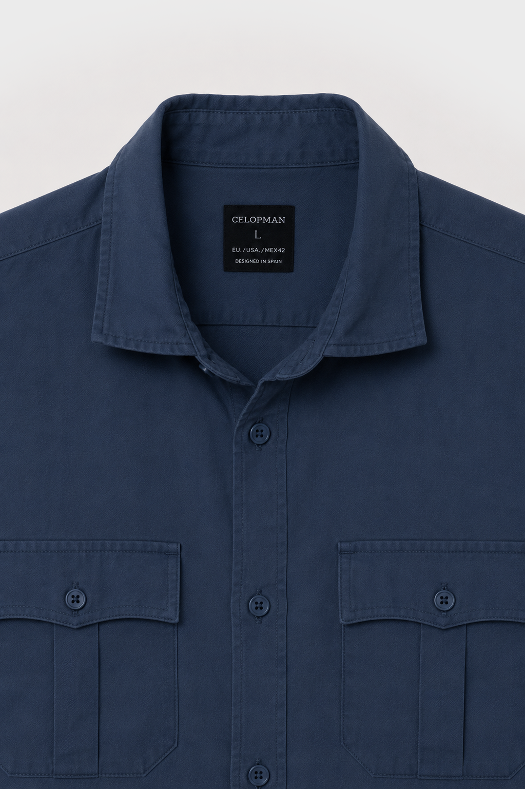SOBRECAMISA AZUL