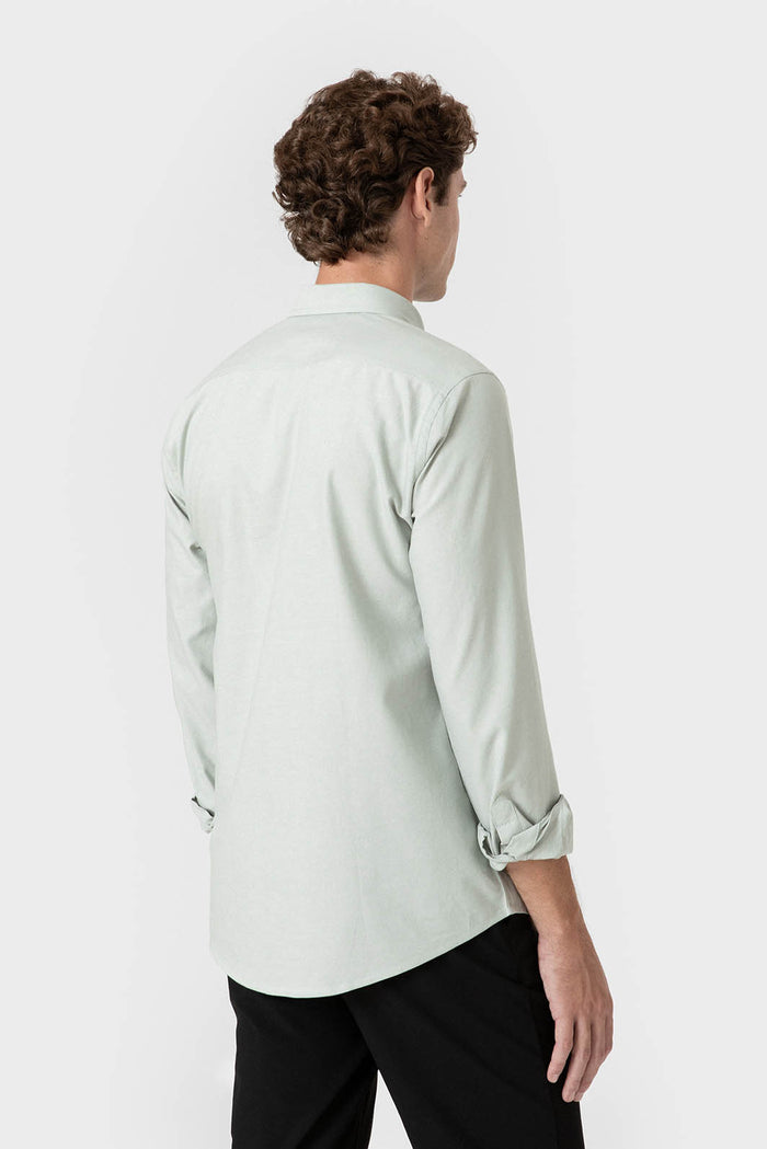 CAMISA OXFORD VERDE