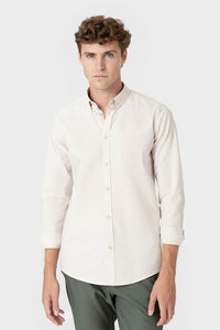 CAMISA OXFORD BEIGE