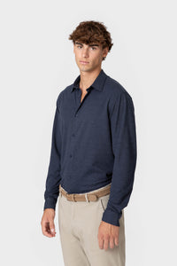 CAMISA AZUL VARILLA