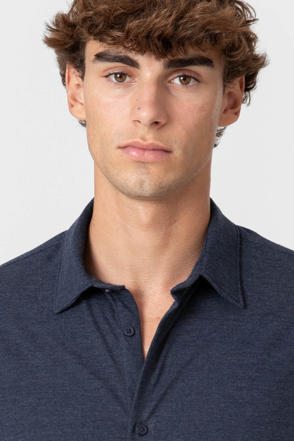 CAMISA AZUL VARILLA