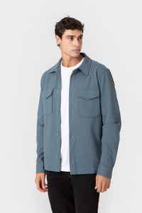 SOBRECAMISA PUNTO TEJIDO DIAGONAL