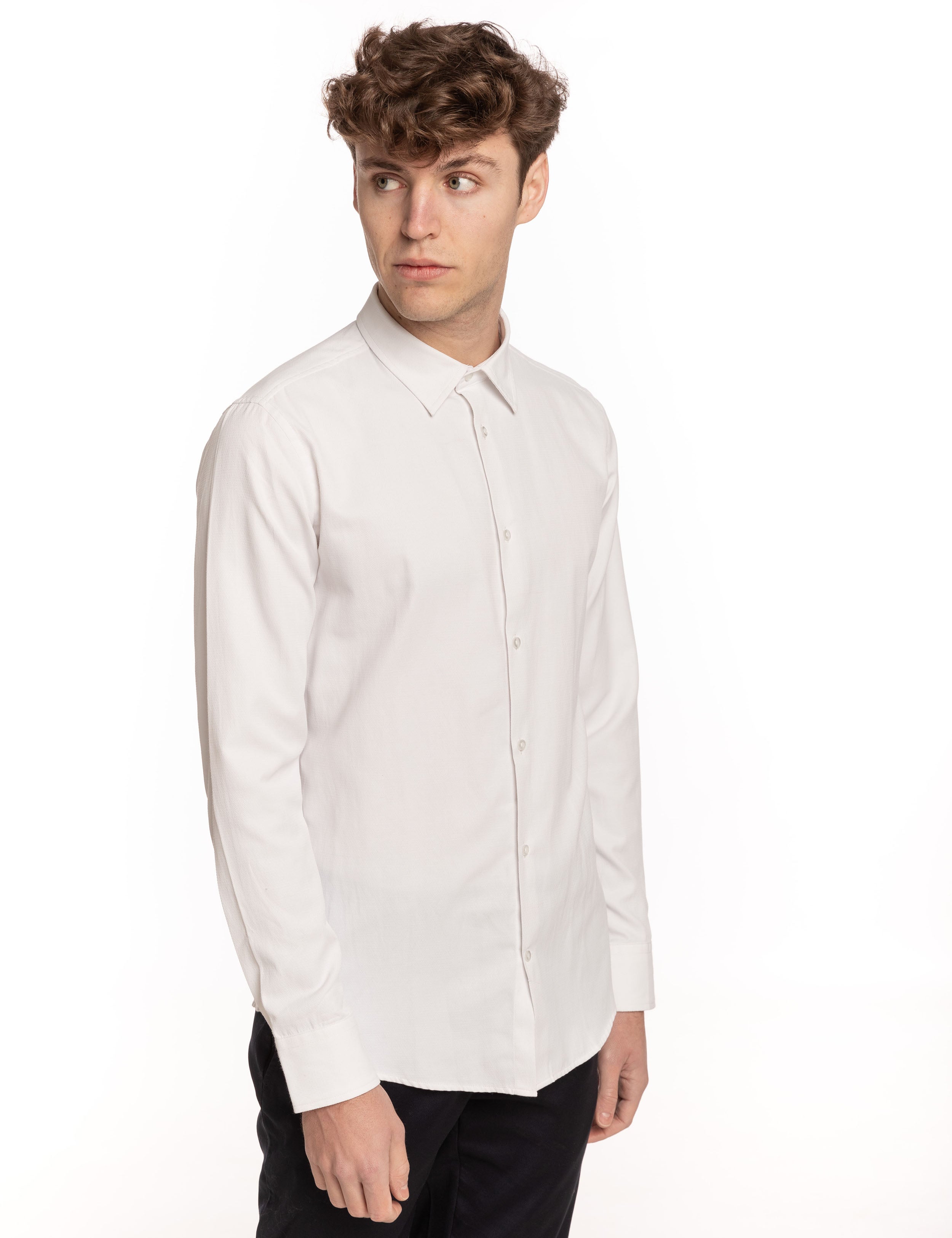 CAMISA VESTIR BLANCA