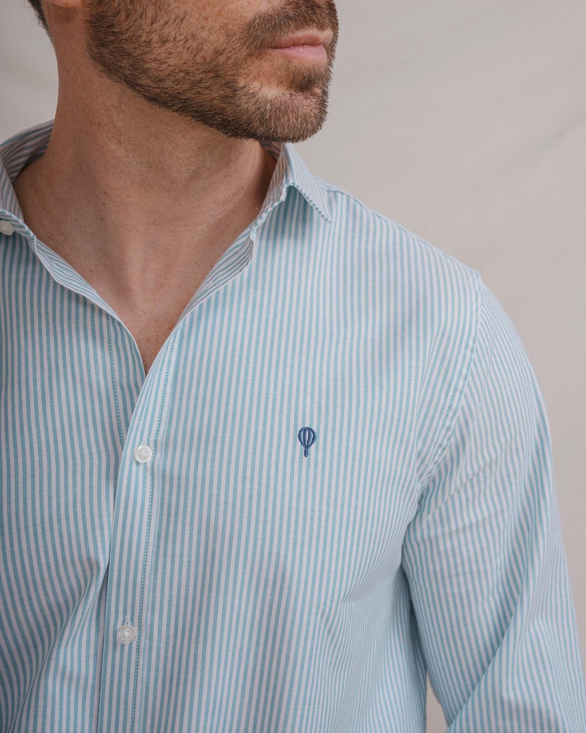CAMISA OXFORD LISTRADA