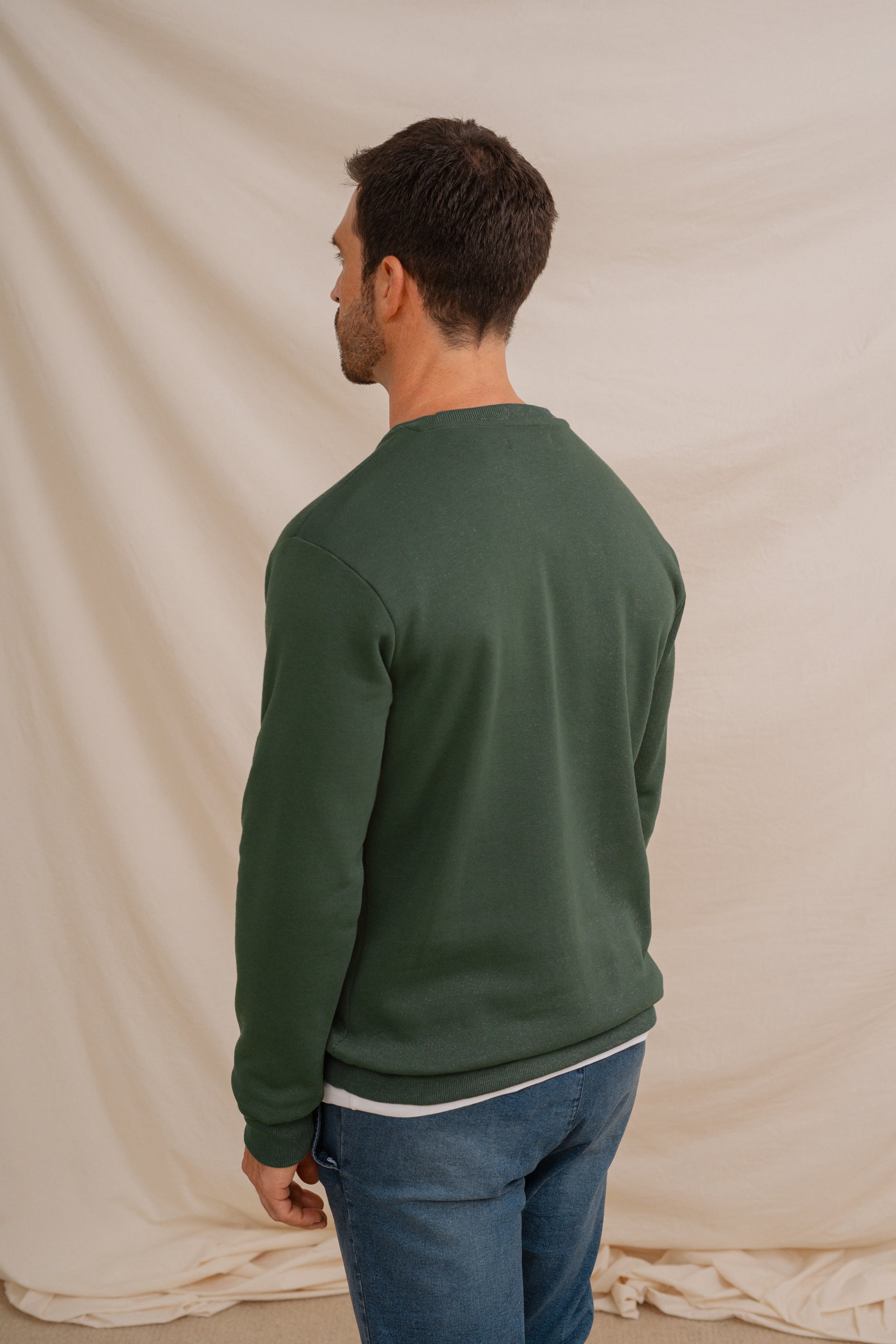SUDADERA BÁSICA VERDE