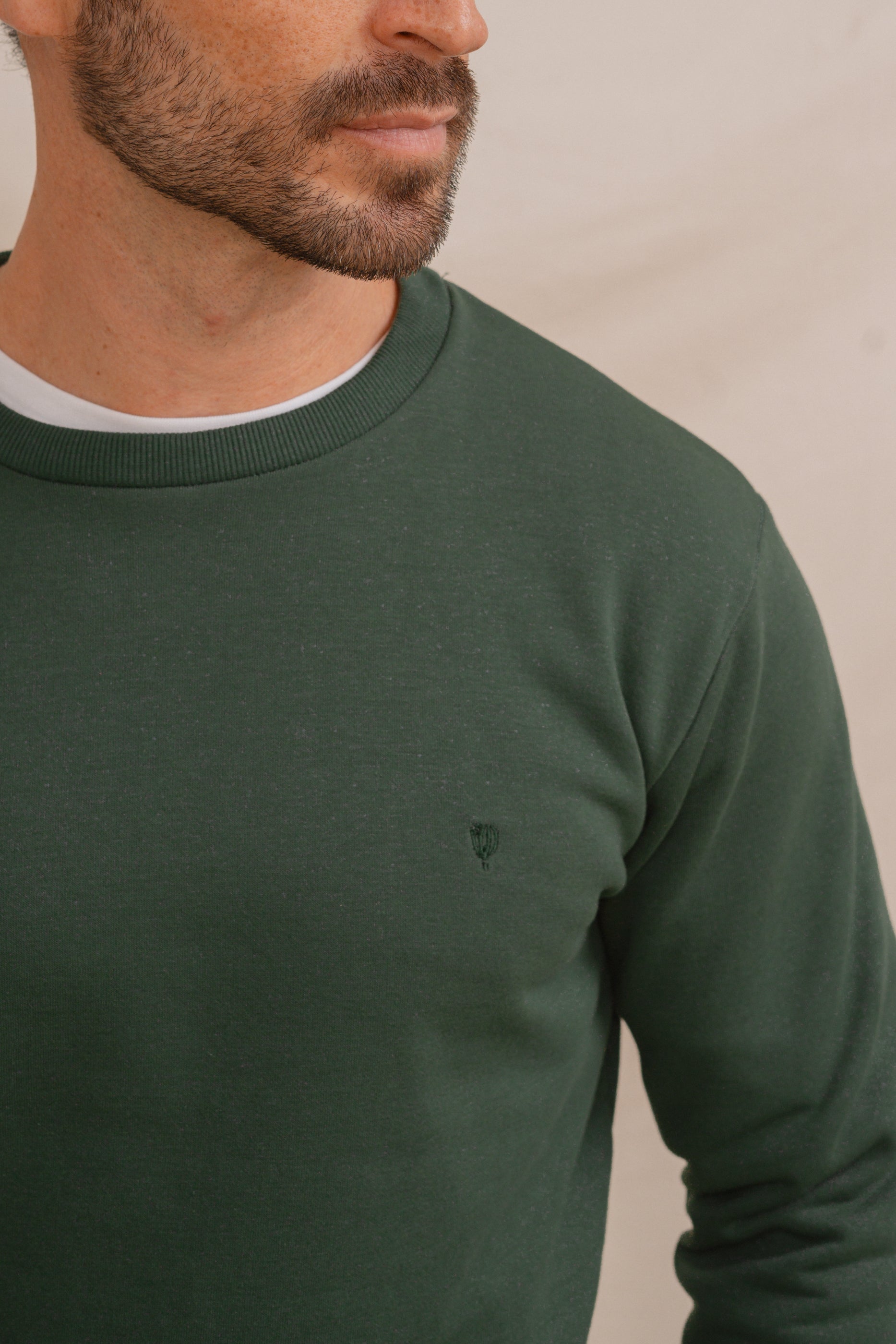 SUDADERA BÁSICA VERDE