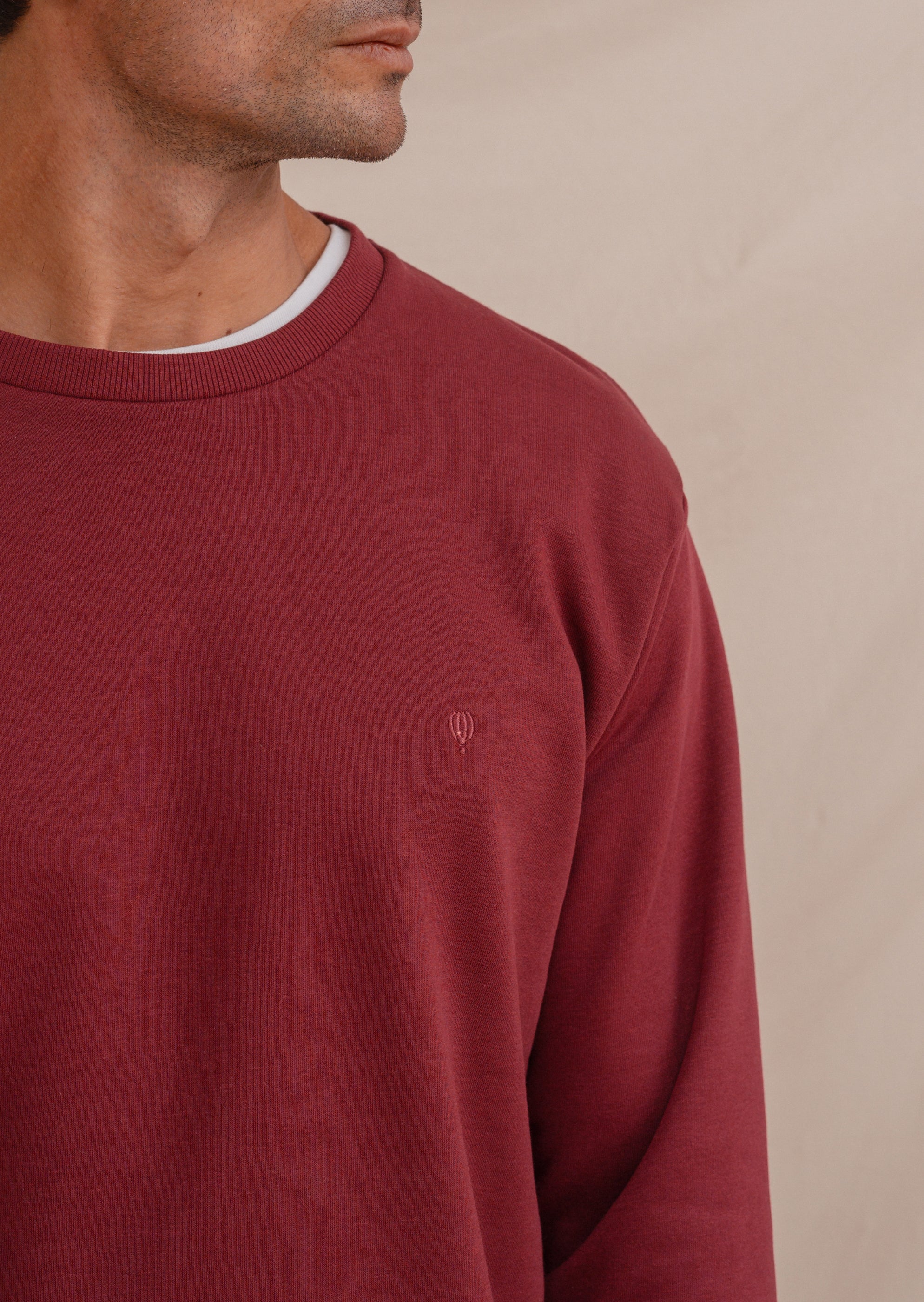 SUDADERA BÁSICA ROJA