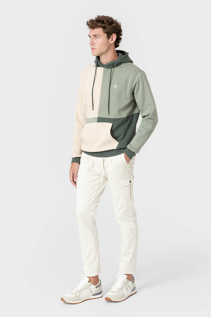 SUDADERA CANGURO ASIMÉTRICA