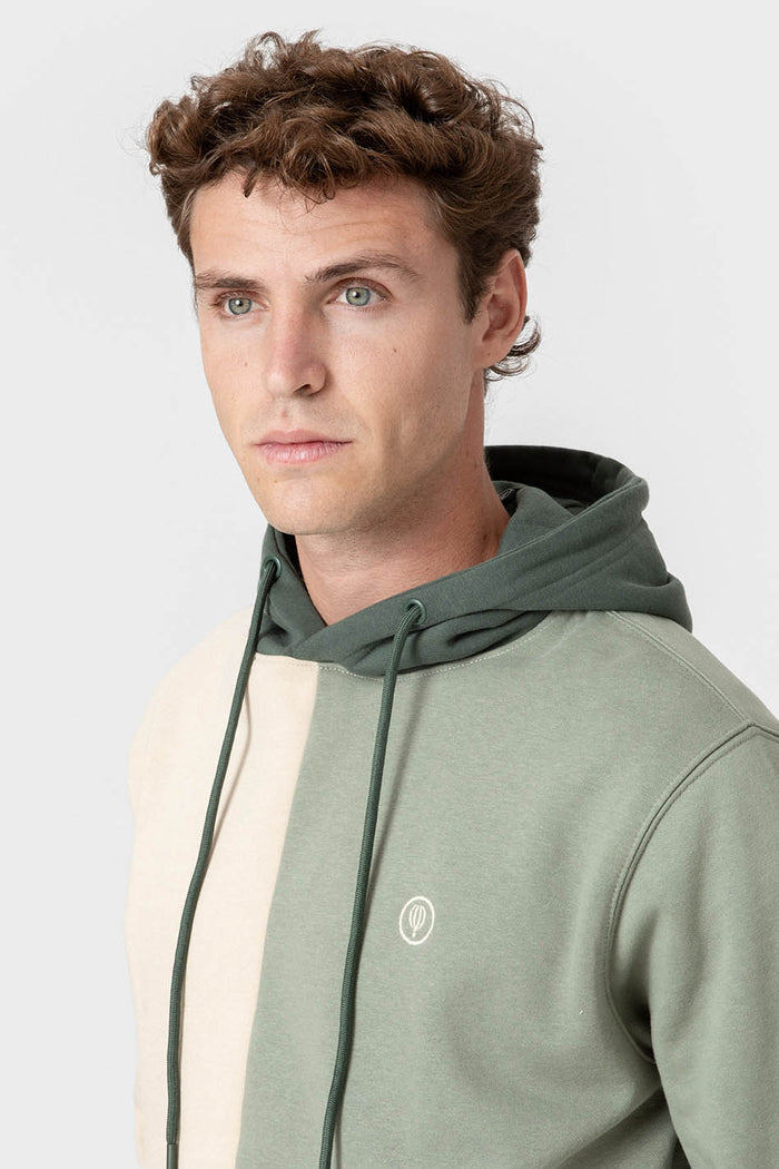 SUDADERA CANGURO ASIMÉTRICA