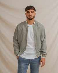 BLOUSON BOMBER LEICHT GRÜN