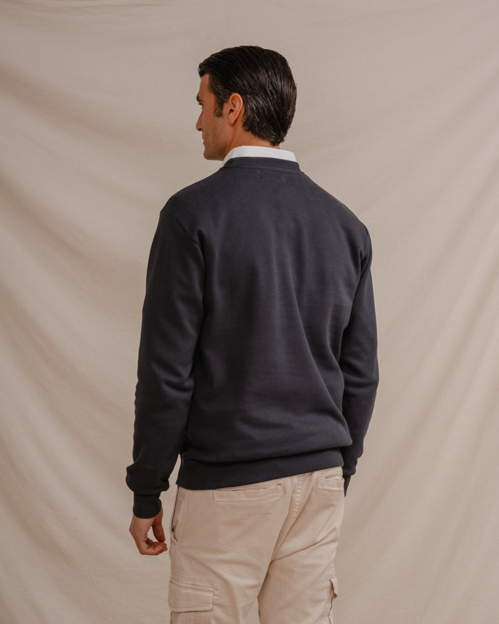 SUDADERA ESTRUCTURA BORDADO