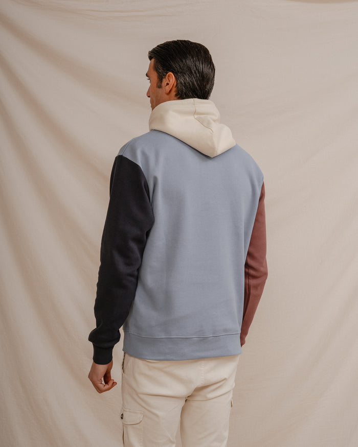SUDADERA CANGURO ASIMÉTRICA