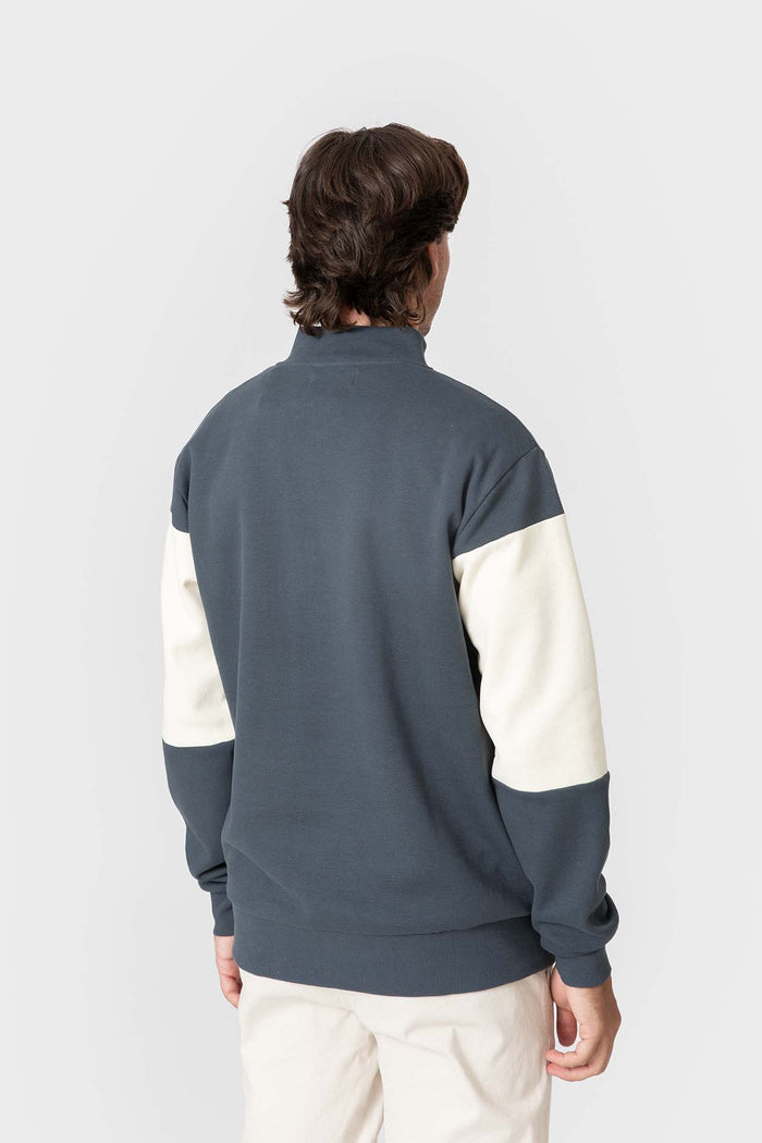 SUDADERA PANELADA CREMALLERA