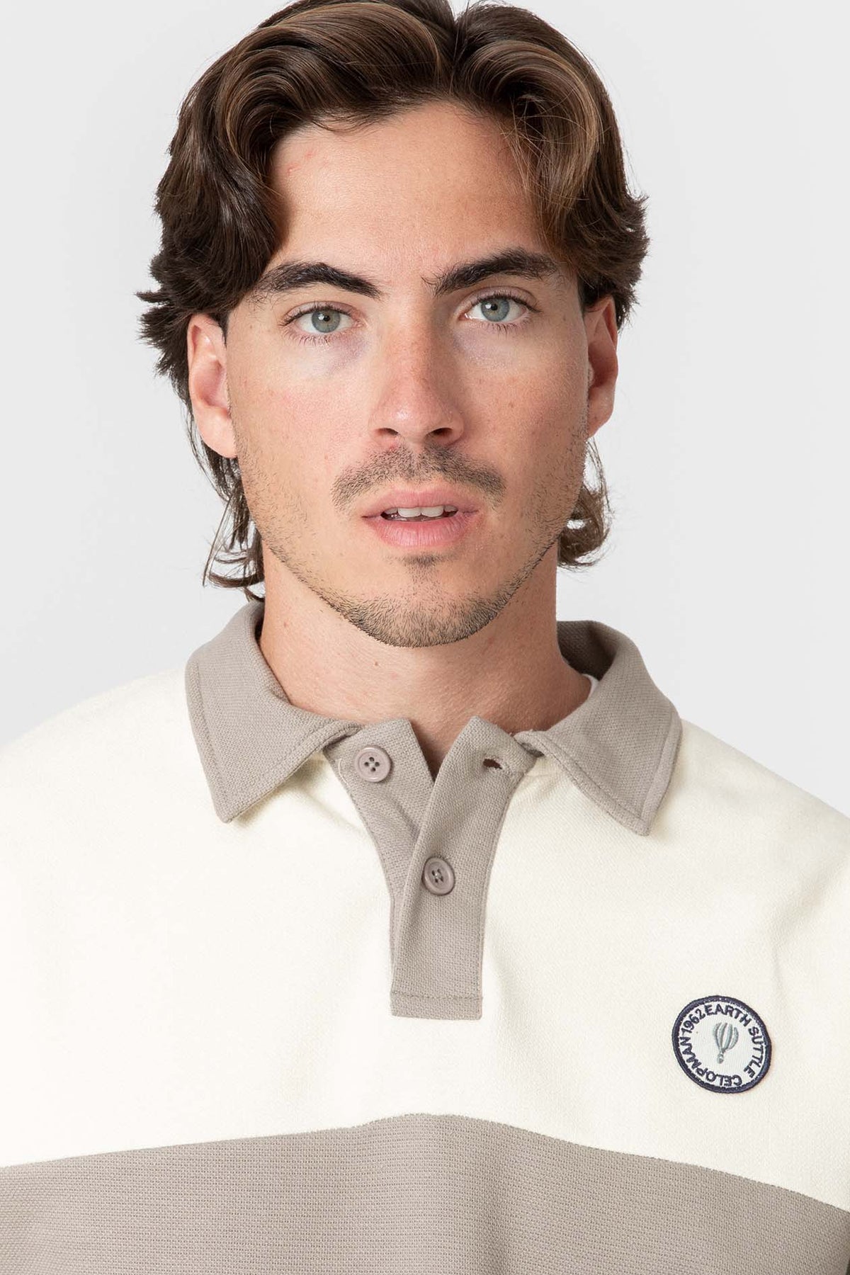 SUDADERA POLO COMBINADA