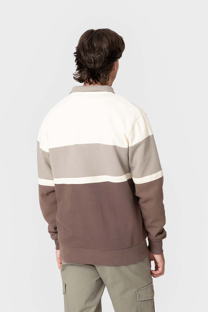 SUDADERA POLO COMBINADA