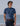 POLO TRICOT ESTRUCTURA AZUL