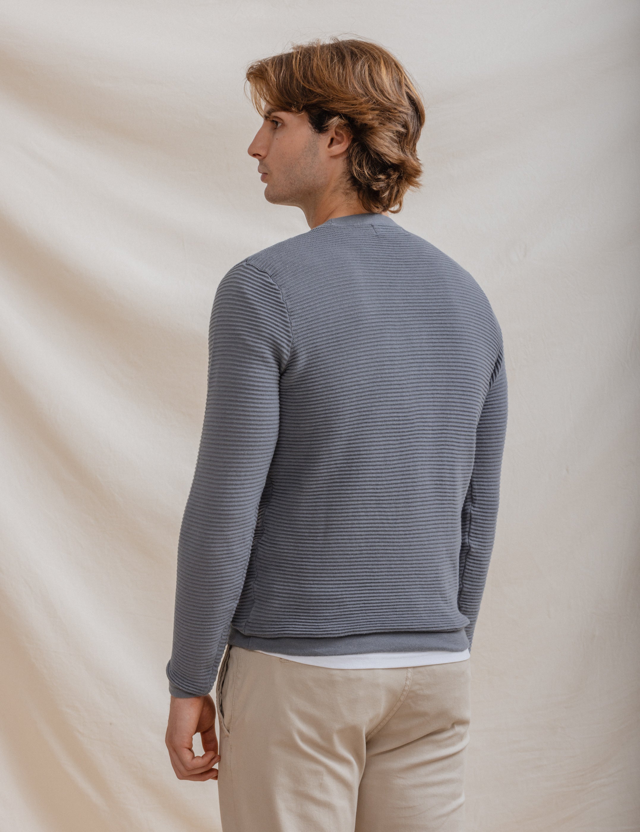 JERSEY BÁSICO OTTOMAN CELESTE