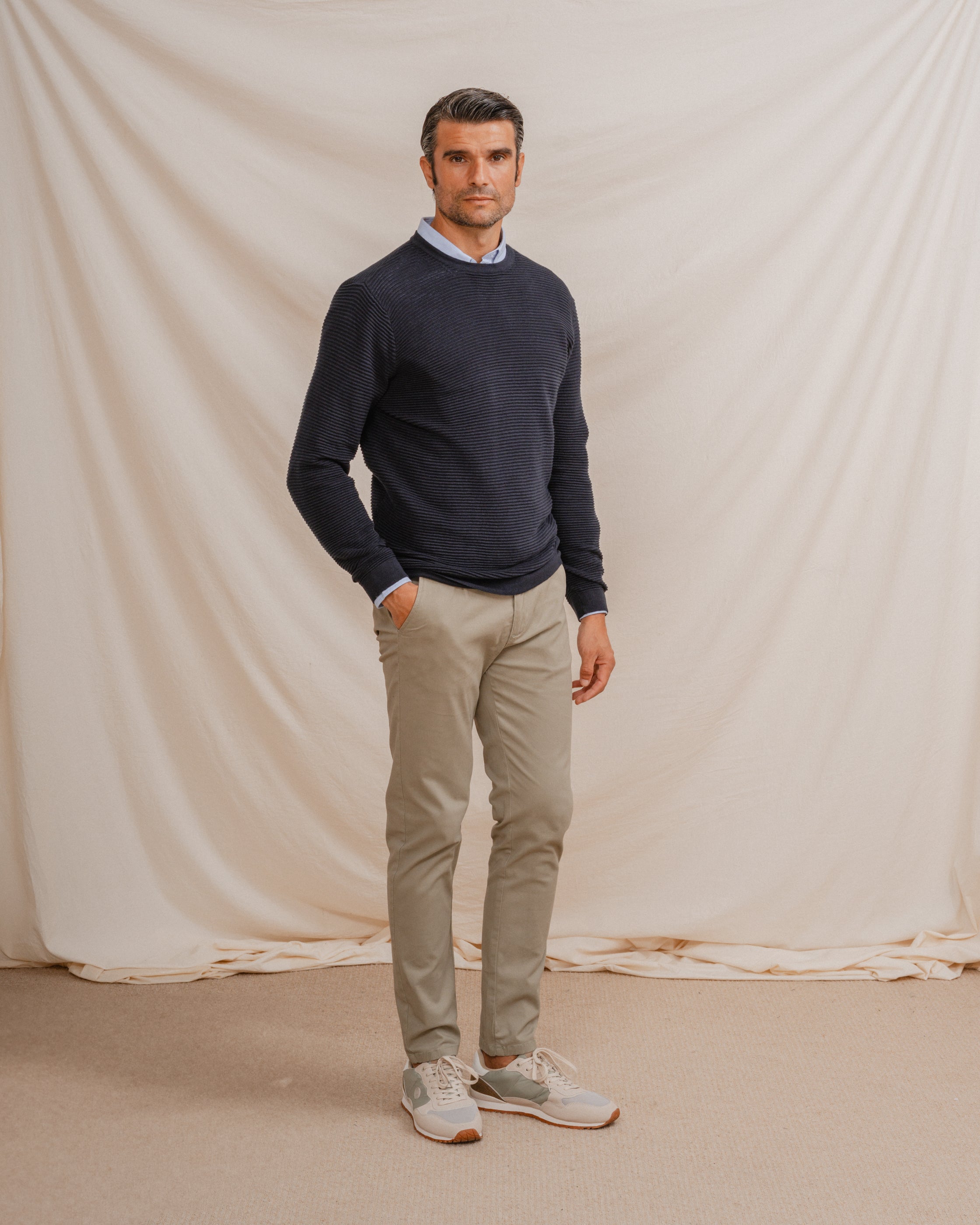 JERSEY BÁSICO OTTOMAN MARINO