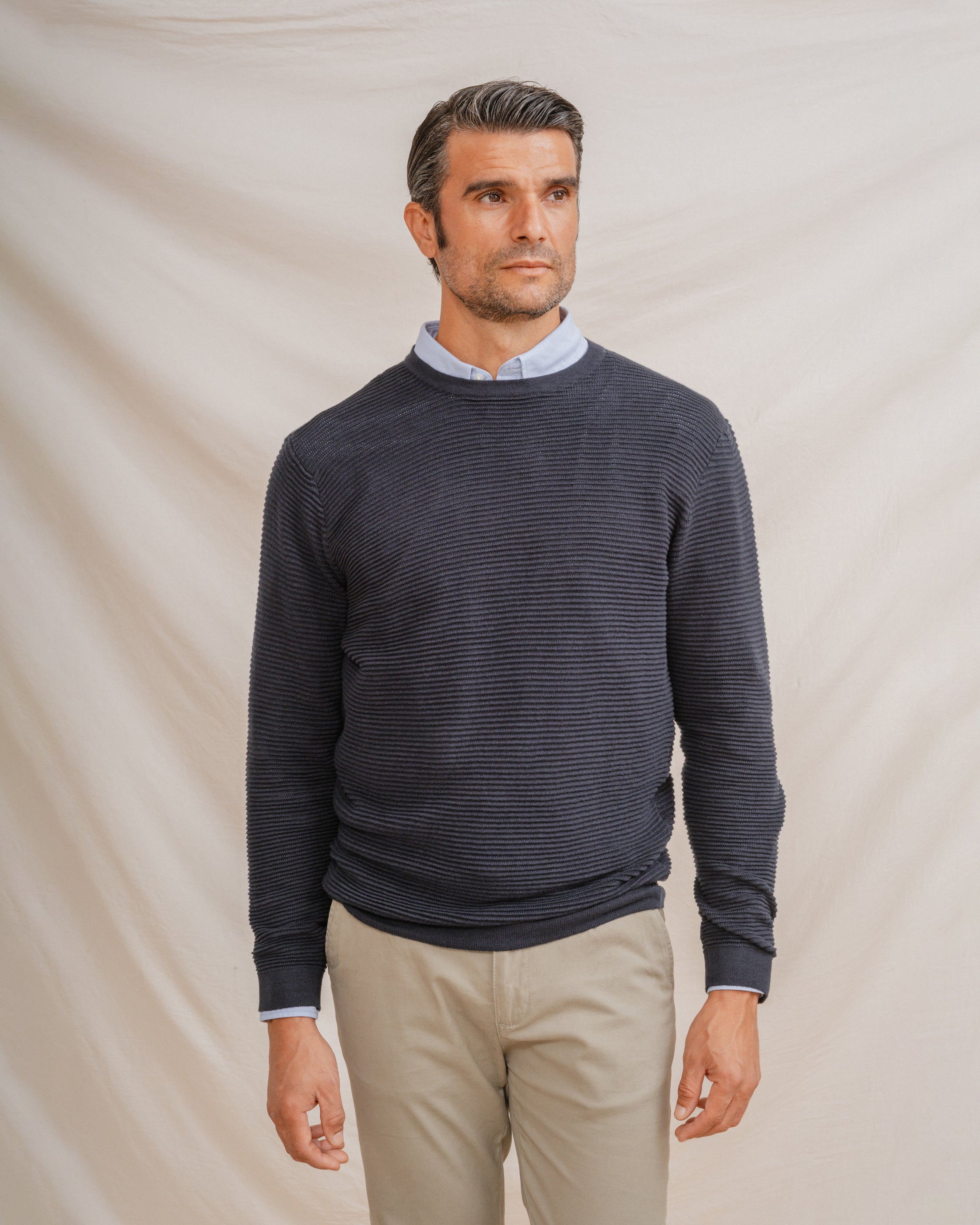 JERSEY BÁSICO OTTOMAN MARINO