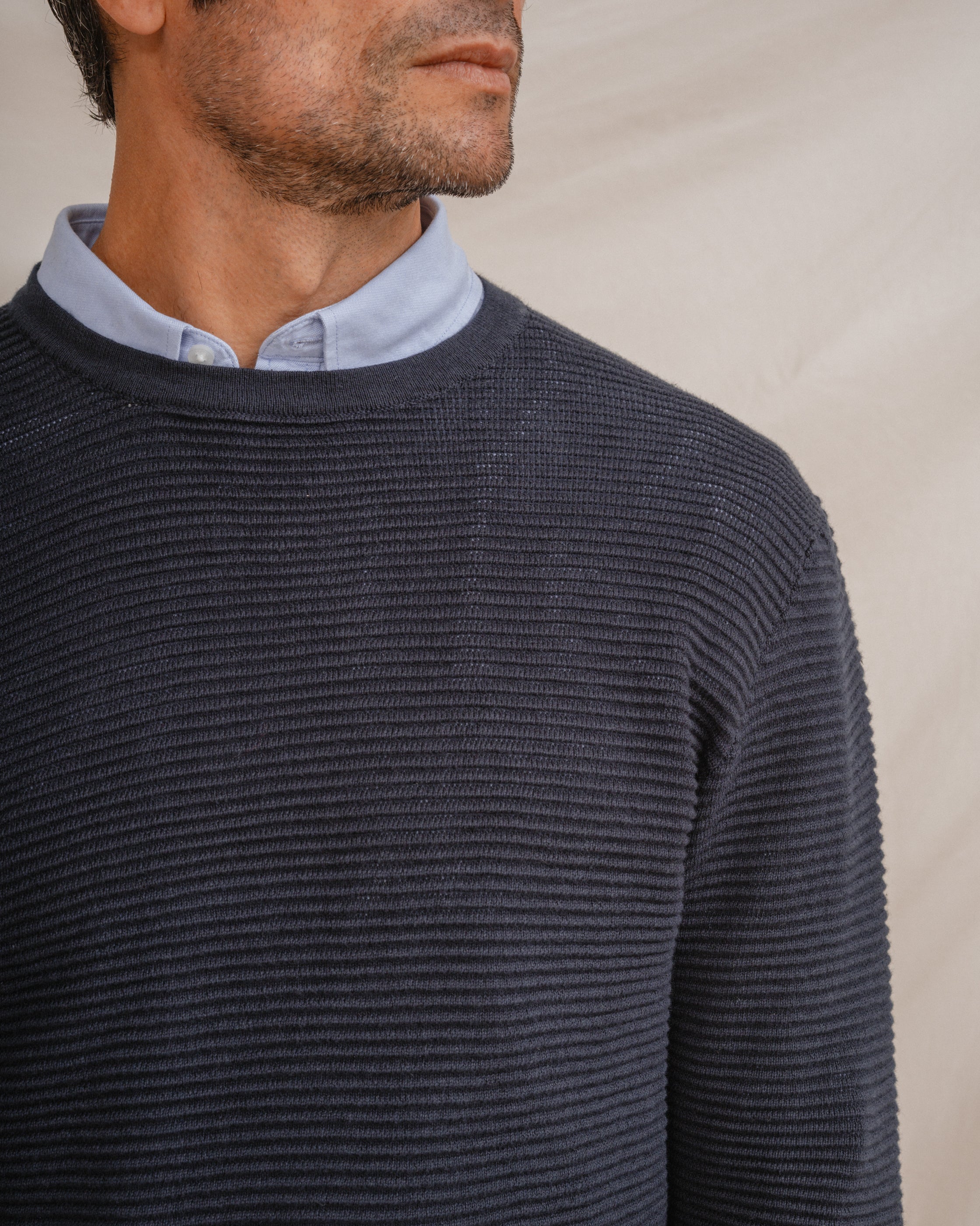 JERSEY BÁSICO OTTOMAN MARINO