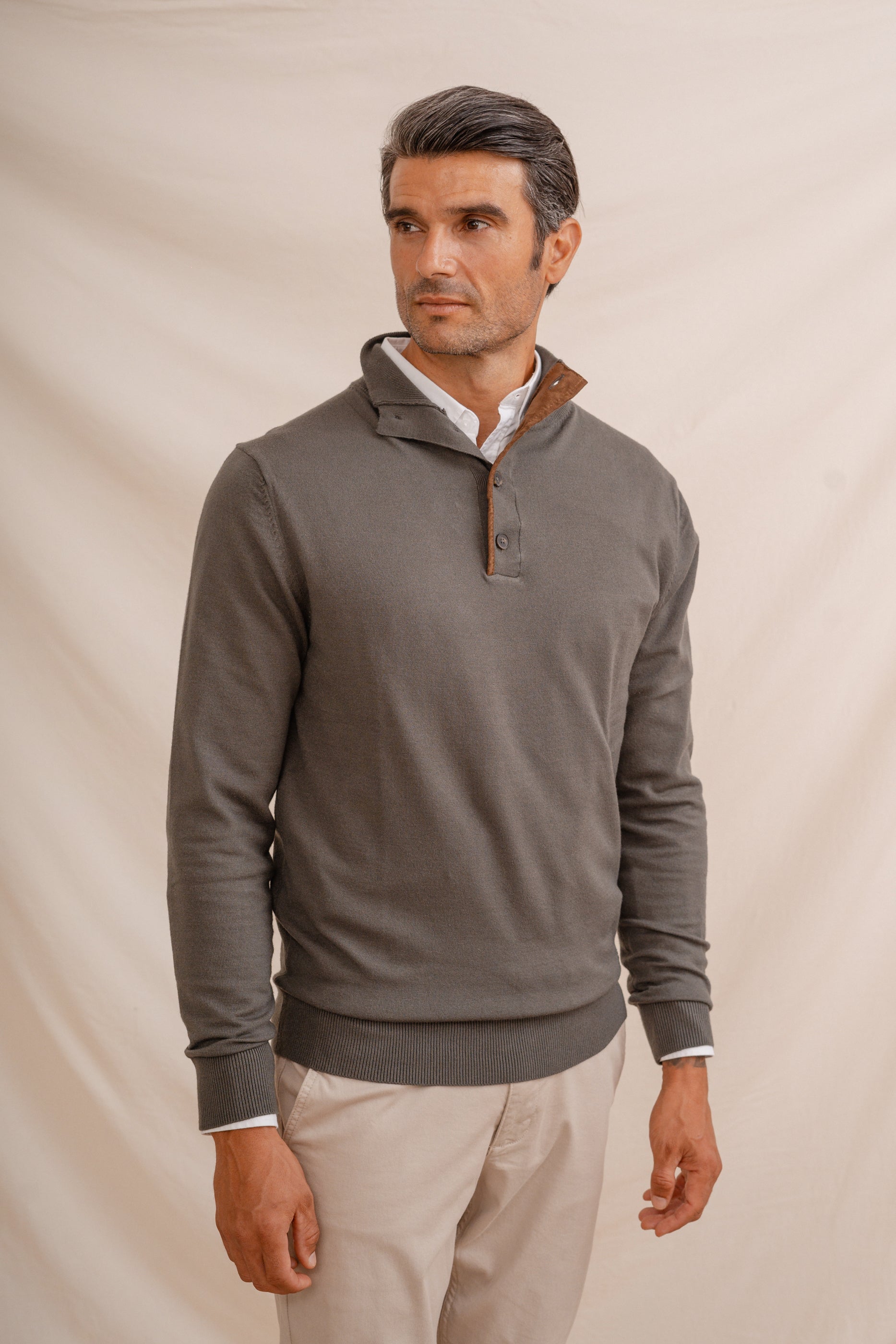 JERSEY CUELLO POLO VIVOS VERDE