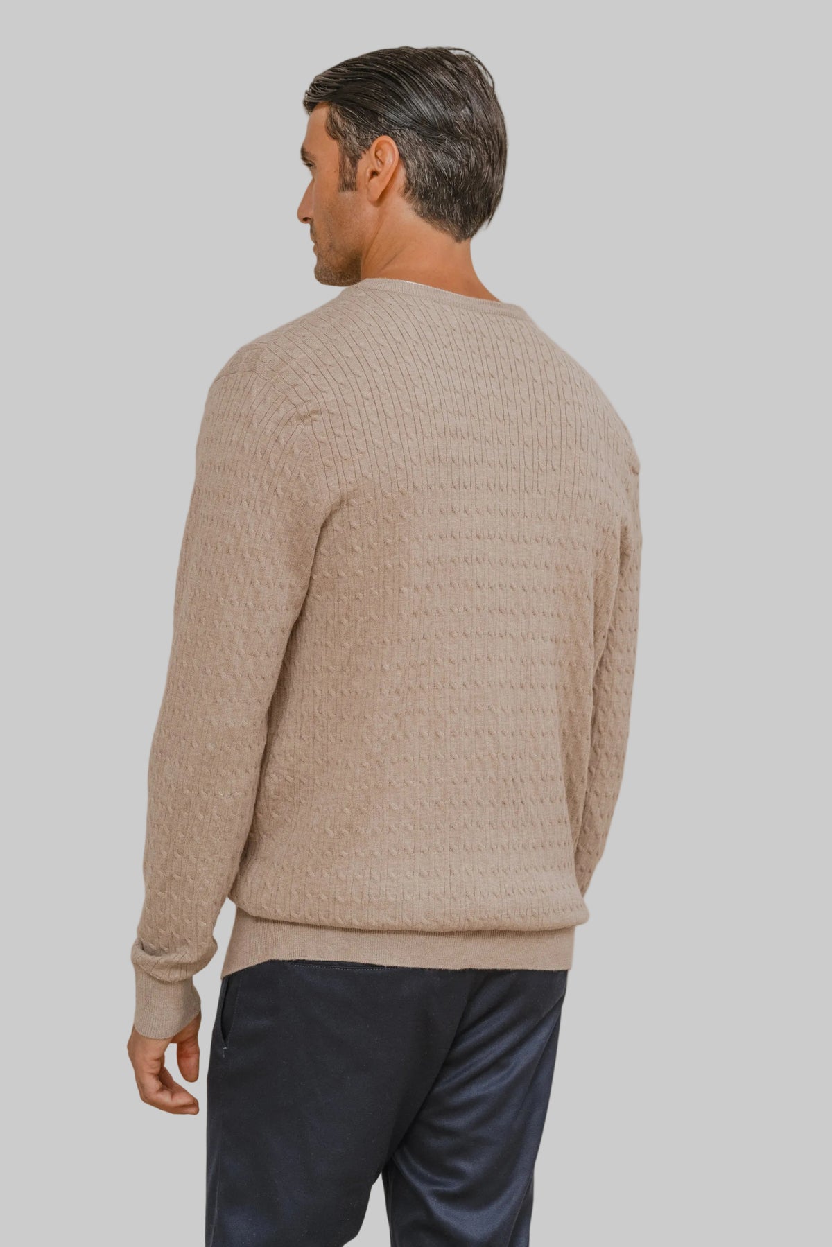 JERSEY NUDOS BEIGE