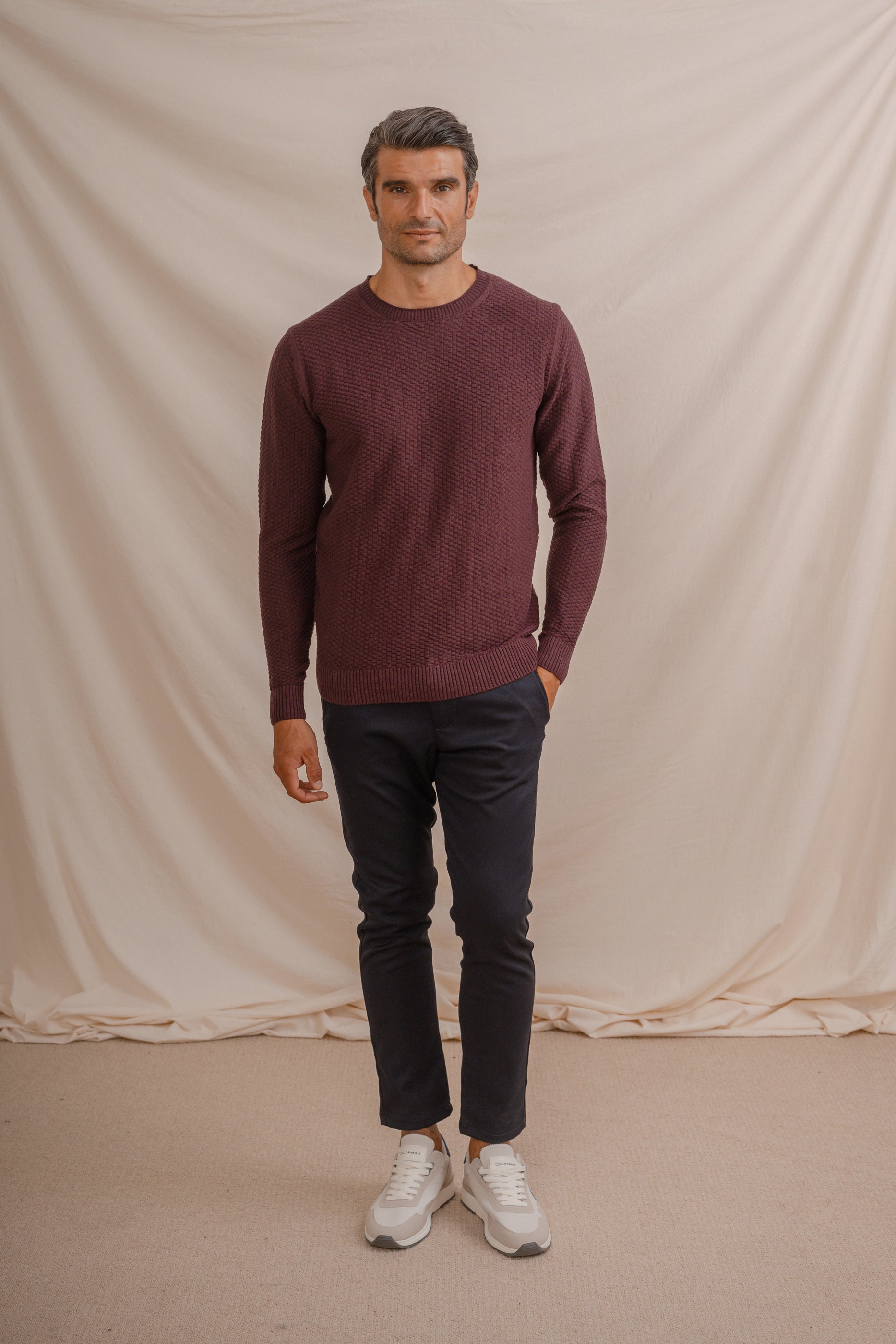 JERSEY ESTRUCTURA BURDEOS