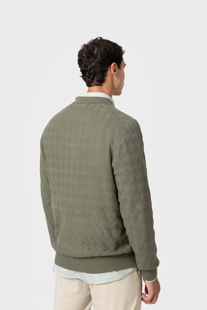 JERSEY POLO ESTRUCTURA VERDE