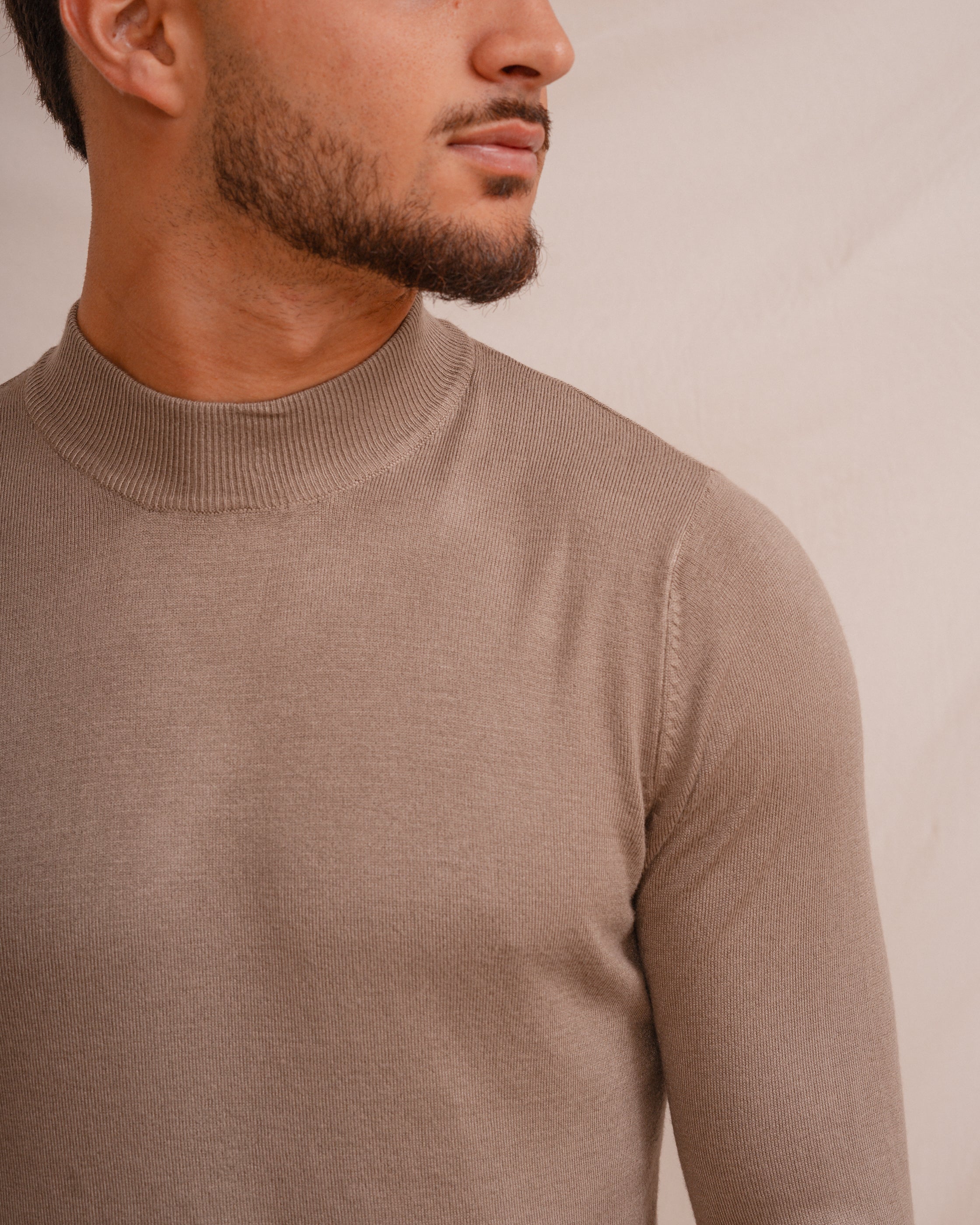 JERSEY CUELLO PERKINS BEIGE