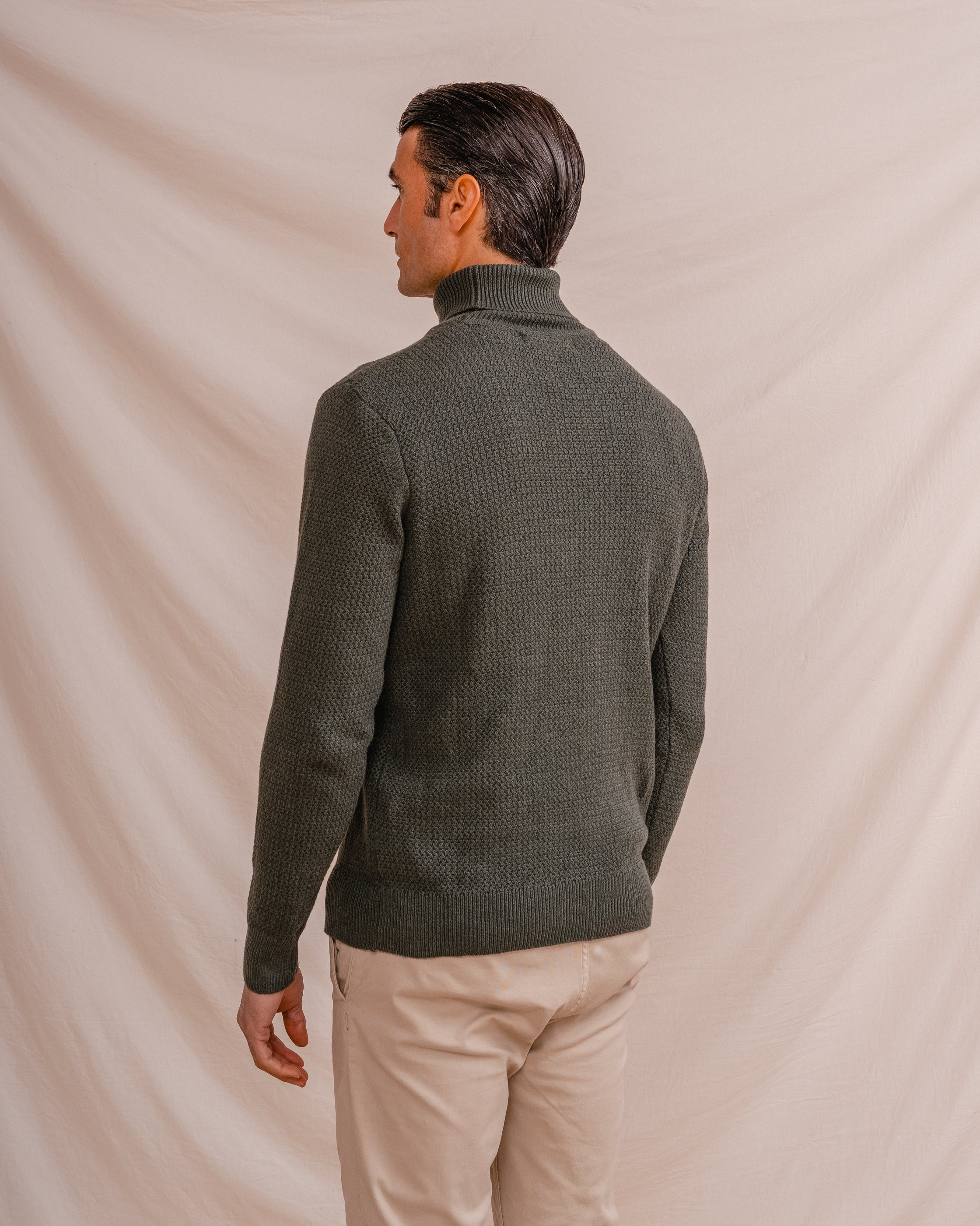 JERSEY CUELLO VUELTO TRICOT