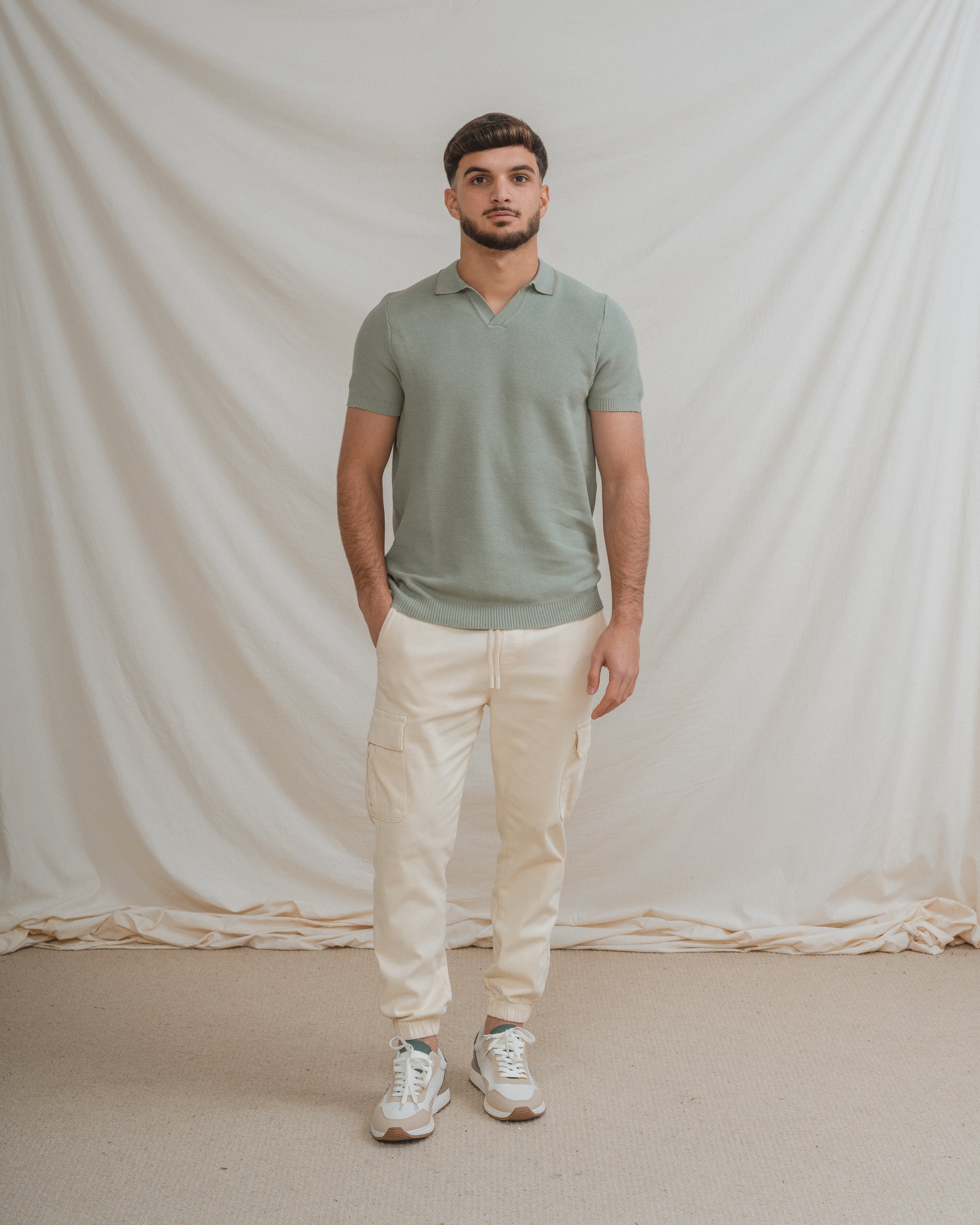 POLO ESTRUCTURA VERDE