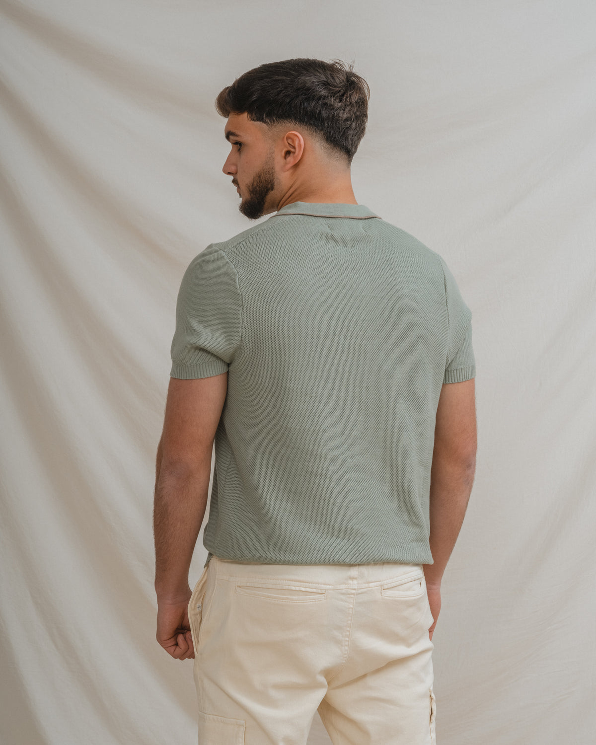POLO DE ESTRUTURA VERDE