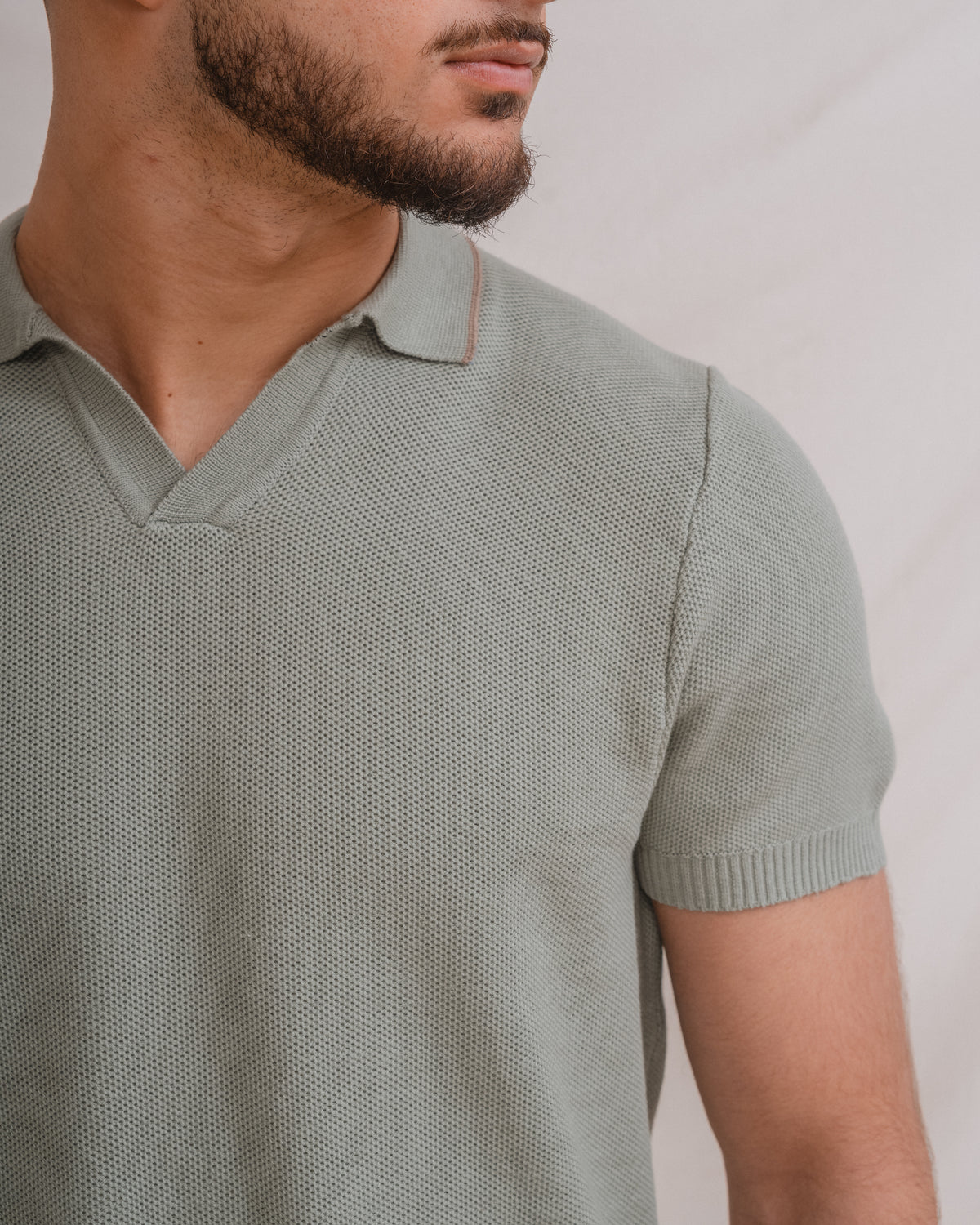 POLO DE ESTRUTURA VERDE