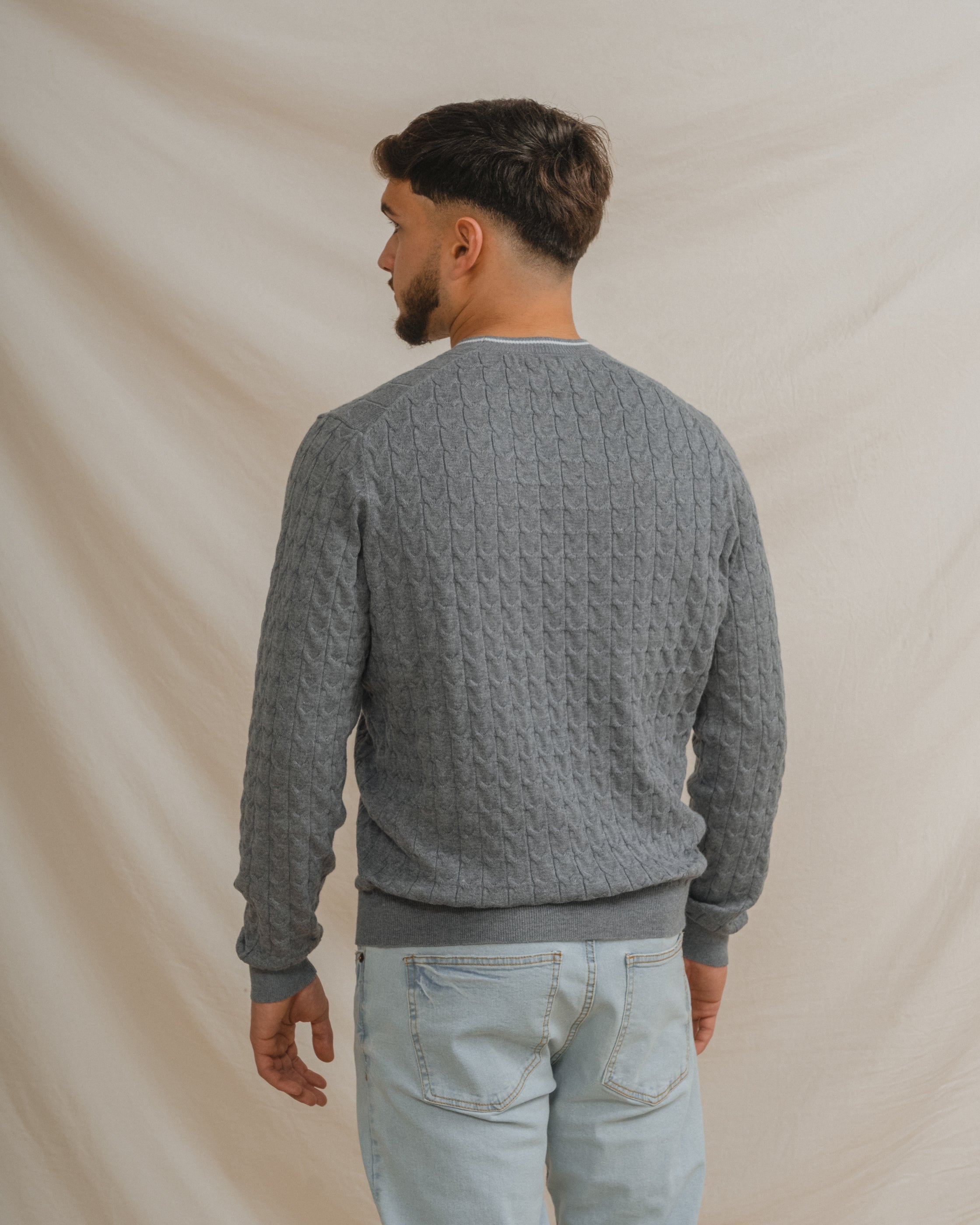 JERSEY NUDOS CELESTE