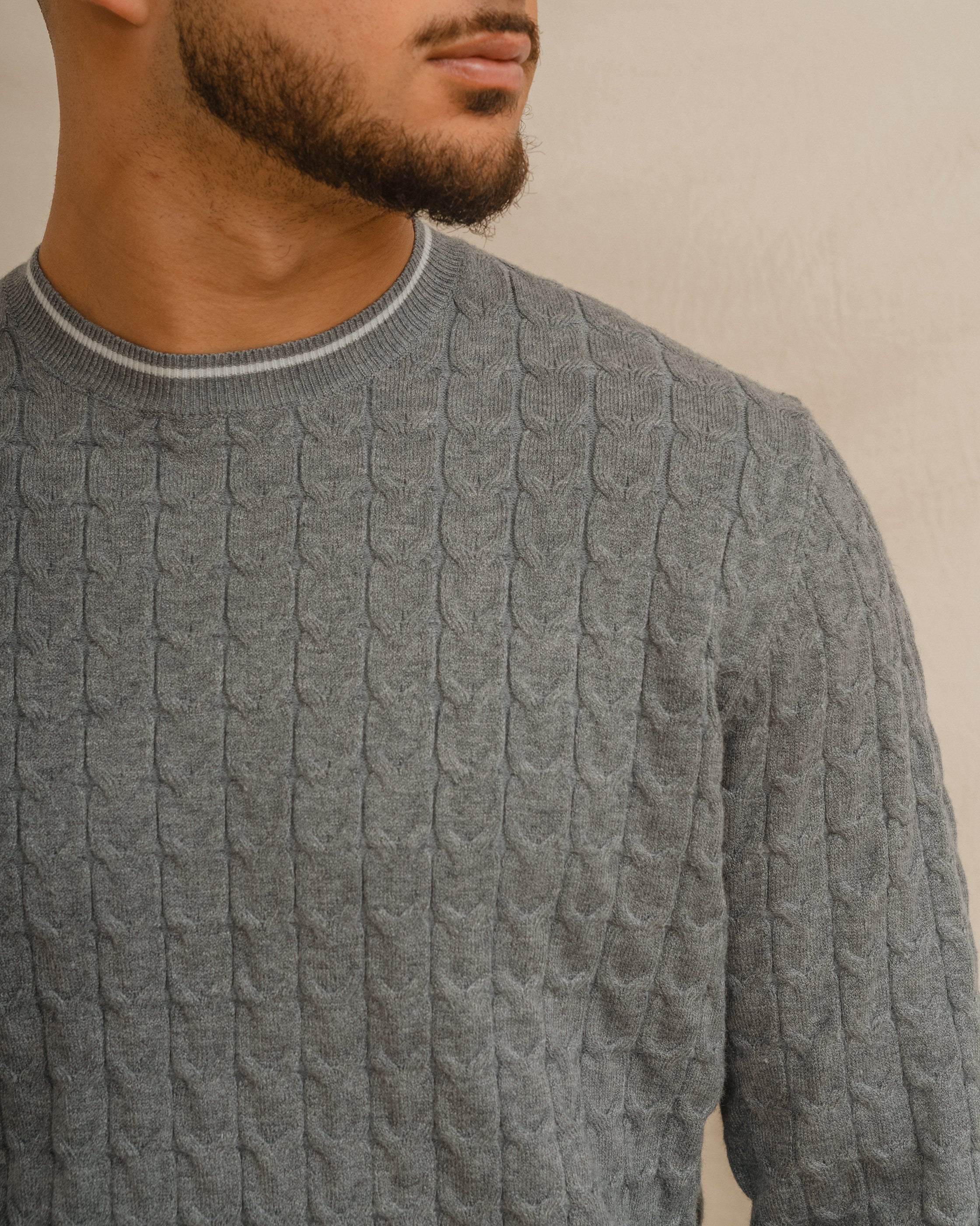 JERSEY NUDOS CELESTE