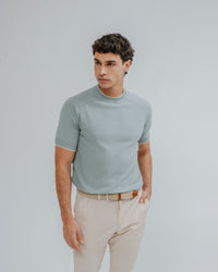 CAMISOLA GOLA REDONDA VERDE